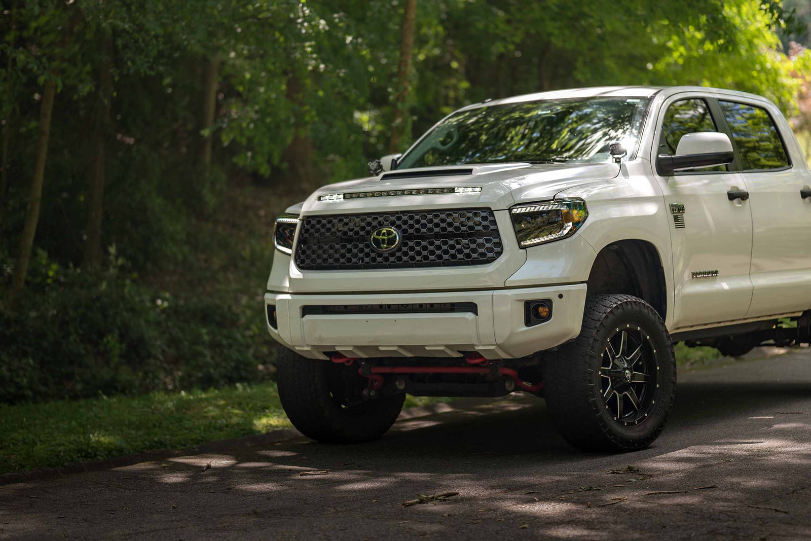 14-21 Tundra White DRL Heads and Red Tails OEM LED