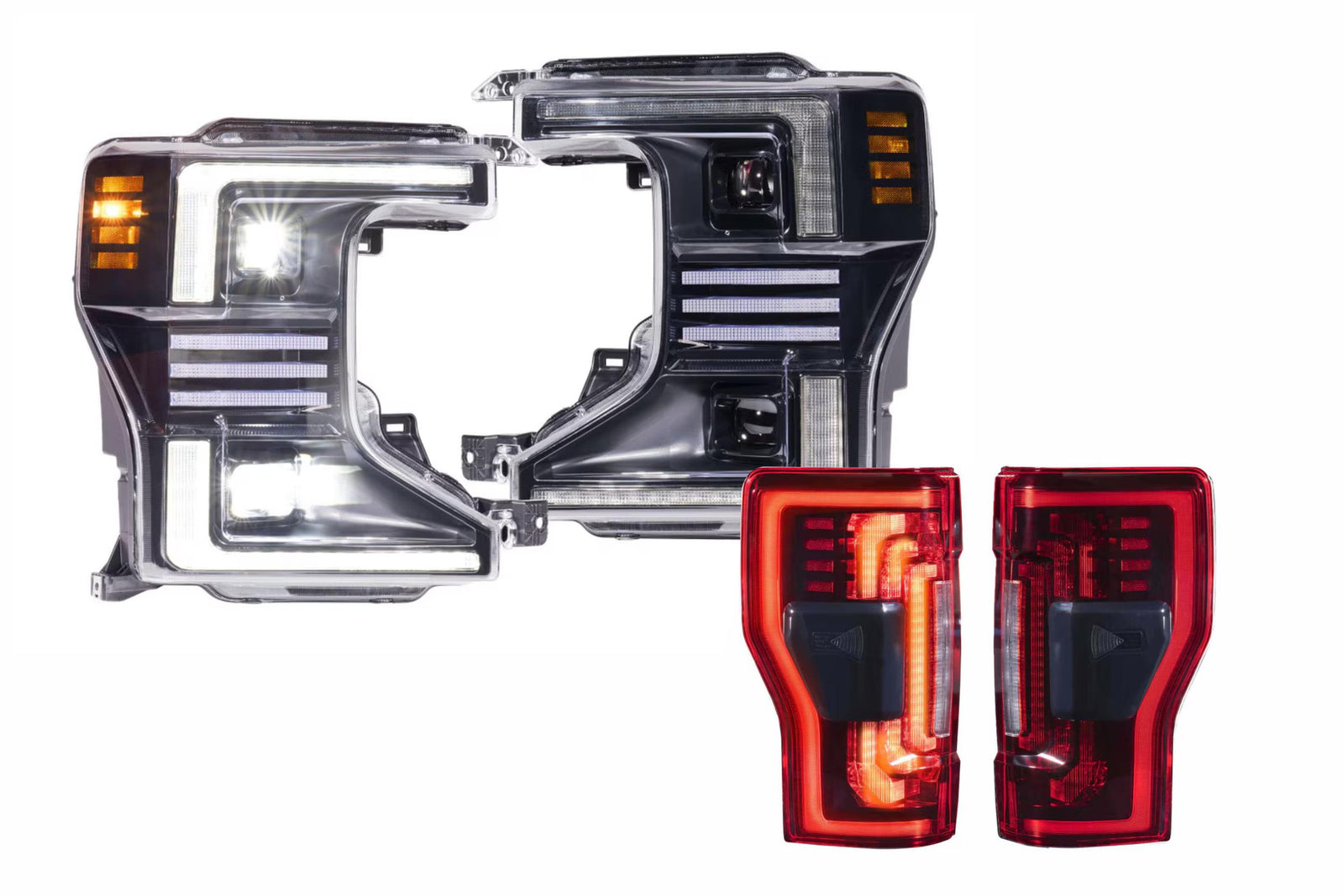 20-22 Ford Super Duty Hybrid Heads and Red Tails
