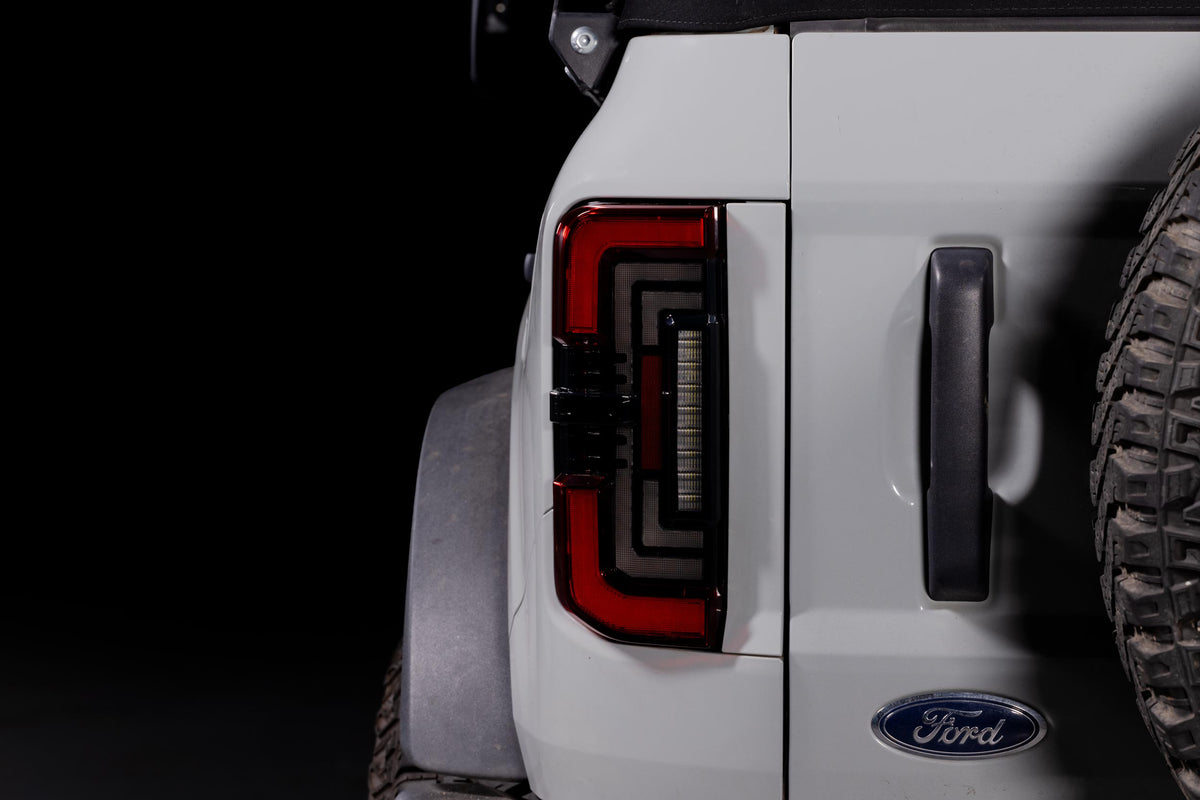 2021+ Bronco Amber DRL Heads and Red Tails