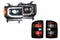 15-19 Sierra HD Heads and Smoked Tails OE LED Tails