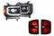 15-19 Sierra 3500HD Dually Heads and Red Tails