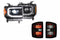 15-19 Sierra 3500HD Dually Heads and Smoked Tails OE LED Tails