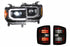 15-19 Sierra 3500HD Dually Heads and Smoked Tails OE LED Tails