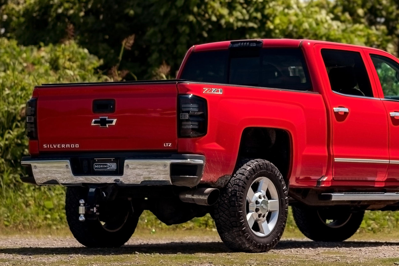 16-18 Silverado 1500 Heads Chrome Bezel and Smoked Tails