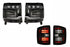 16-18 Silverado 1500 Heads Unfinished Bezel and Smoked Tails OE LED Tails