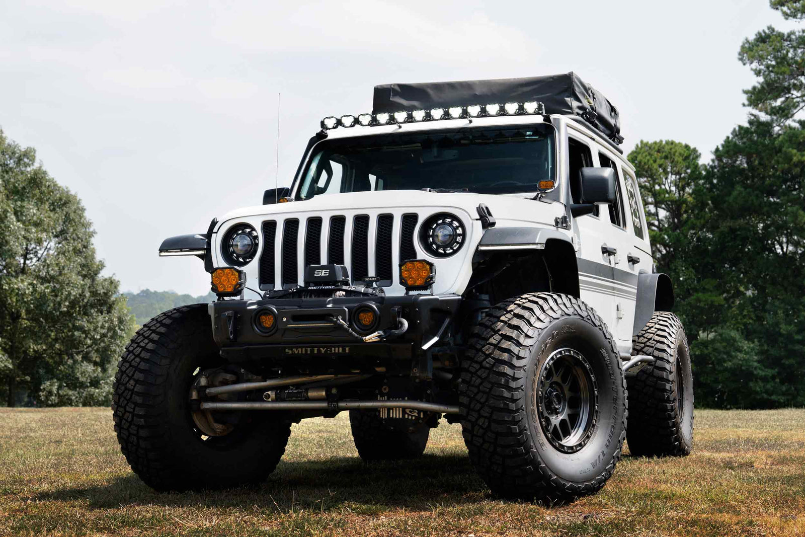 4Banger Bar Kit: Jeep JL/JT (NCS / White)