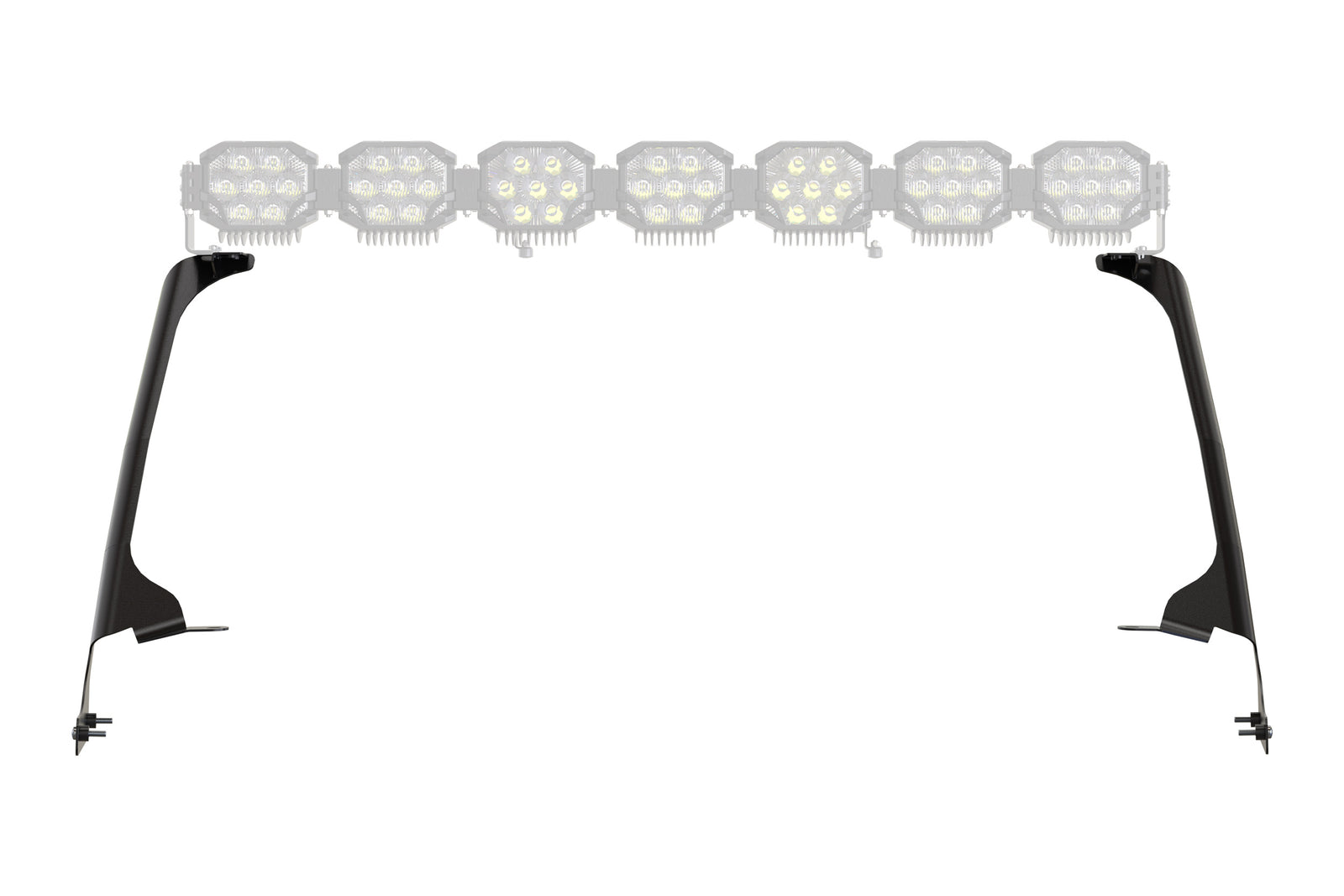Jeep JL/JT Light Bar Windshield Mounts (Set)