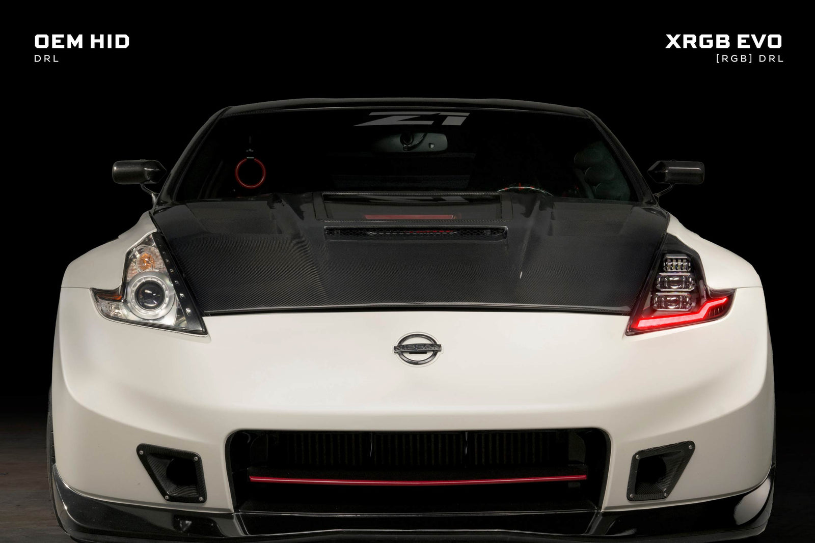 XRGB Evo Headlights: 09-21 Nissan 370Z (Set)