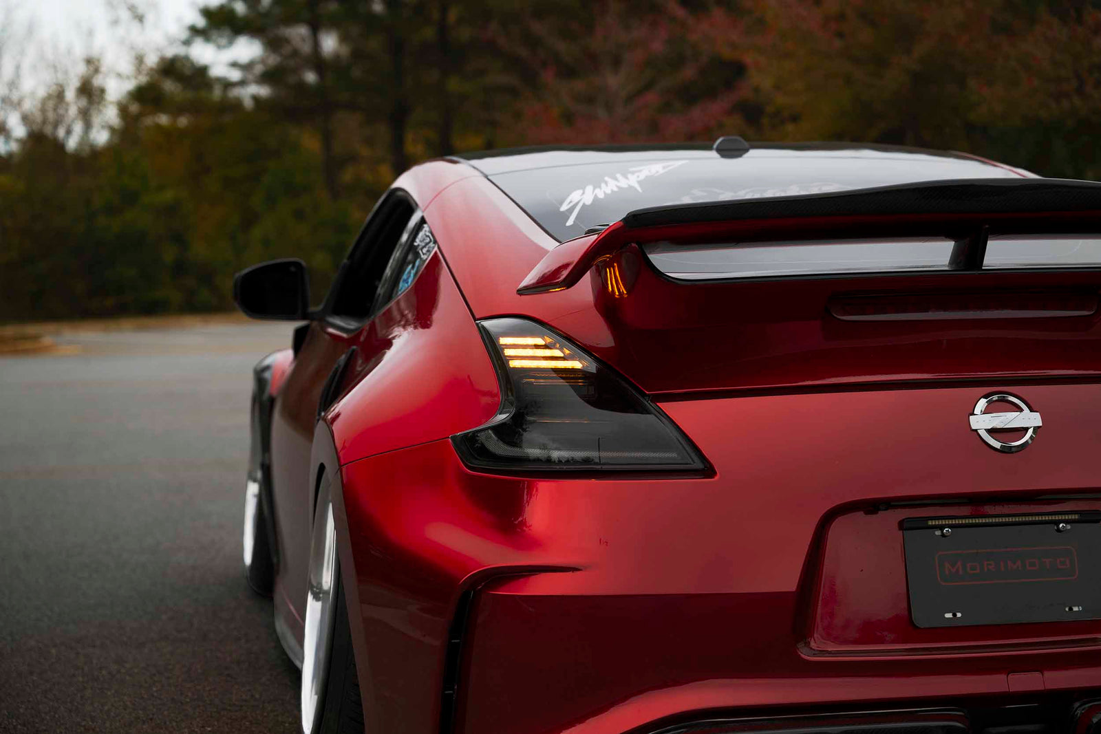 XB LED Tail Lights: 09-21 Nissan 370Z (Gen II / Smoked / Set)