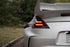 XB LED Tail Lights: 09-21 Nissan 370Z (Gen II / Black Red / Set)