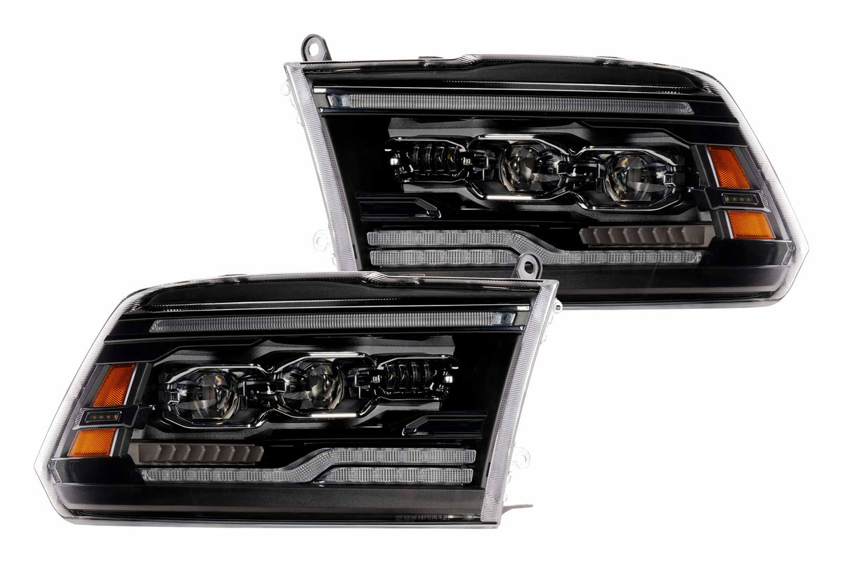 XB Evo Headlights: 09-18 Dodge Ram (Set)