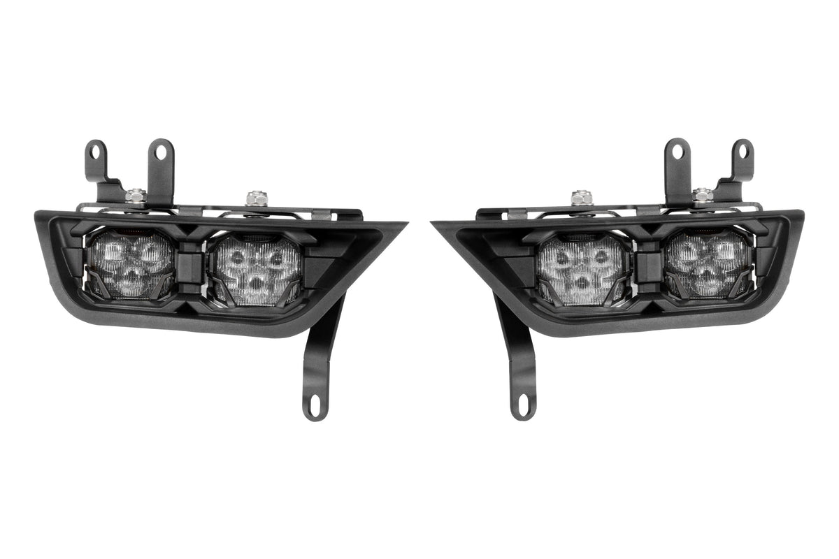 21-23 F-150 OE Halogen 4Banger Fog Light Kit: NCS White