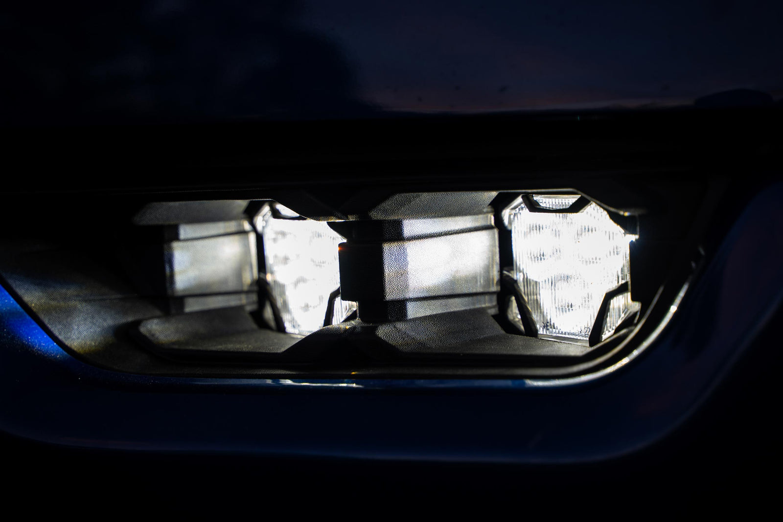 21-23 F-150 OE LED 4Banger Fog Light Kit: HXB White
