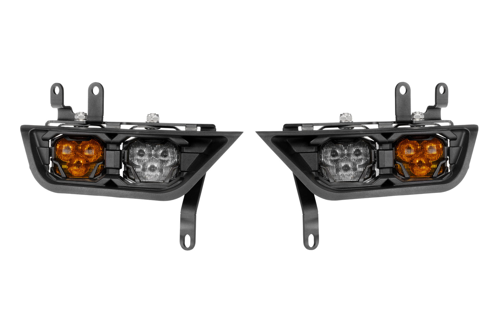 21-23 F-150 OE LED 4Banger Fog Light Kit: HXB Dual Color