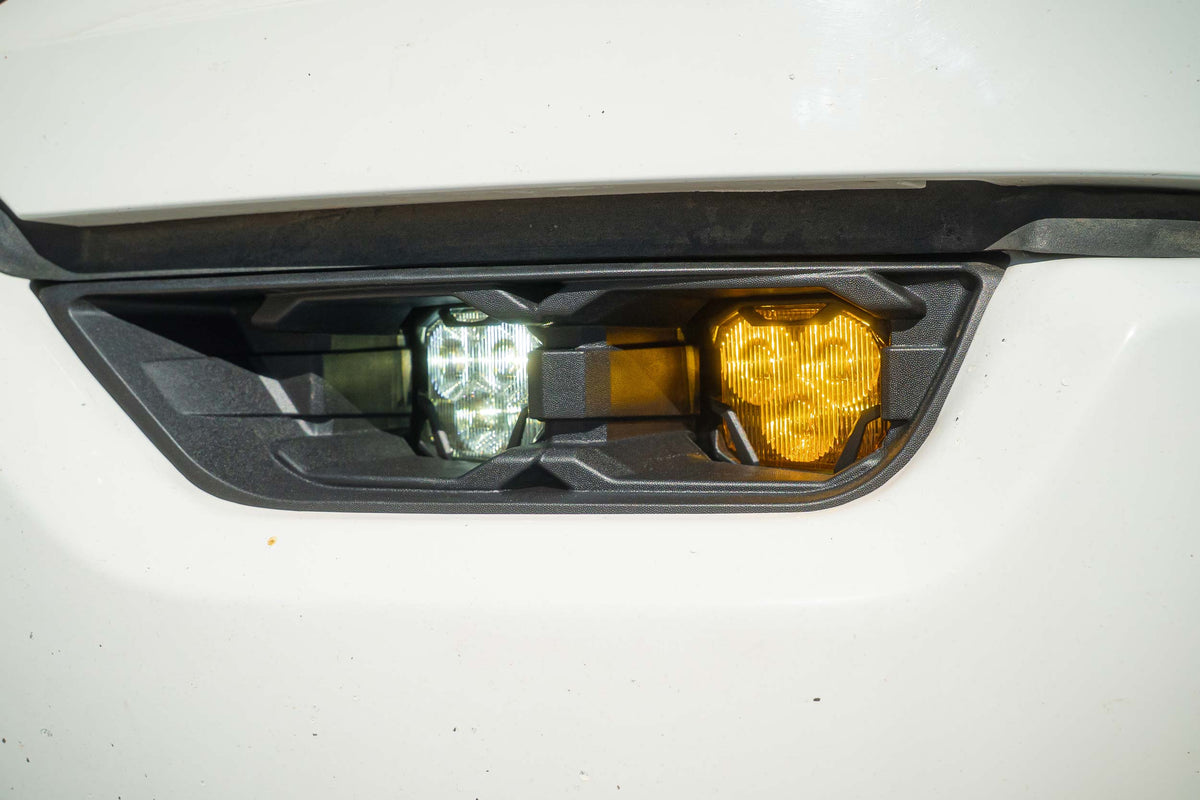 21-23 F-150 OE Halogen 4Banger Fog Light Kit: HXB Dual Color