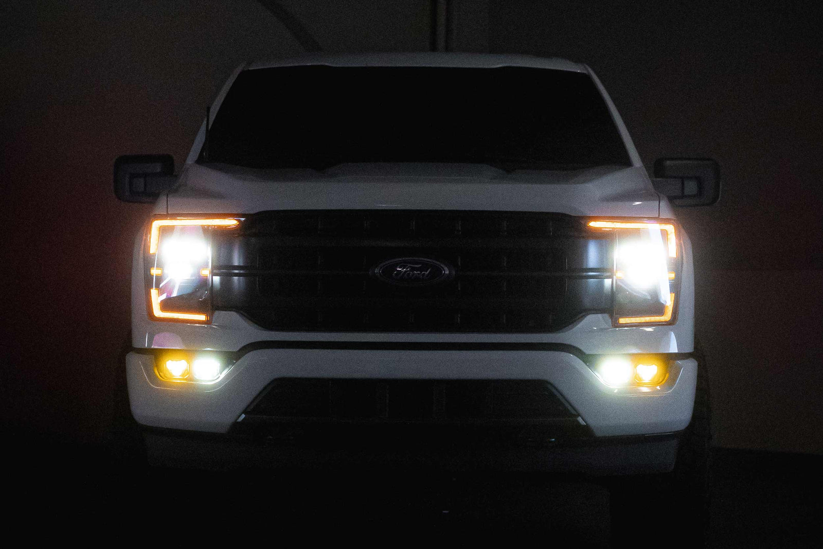 21-23 F-150 OE Halogen 4Banger Fog Light Kit: HXB Dual Color