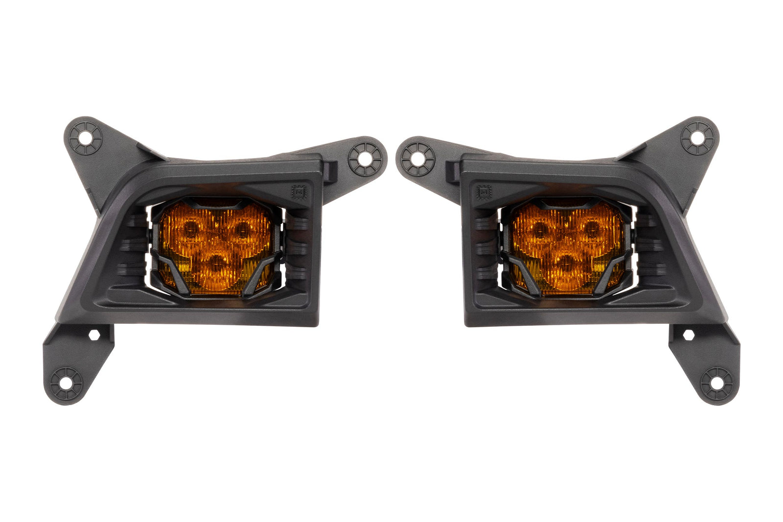 19-21 Silverado 1500 / 20-23 Silverado HD 4Banger Fog Light Kit: NCS Yellow