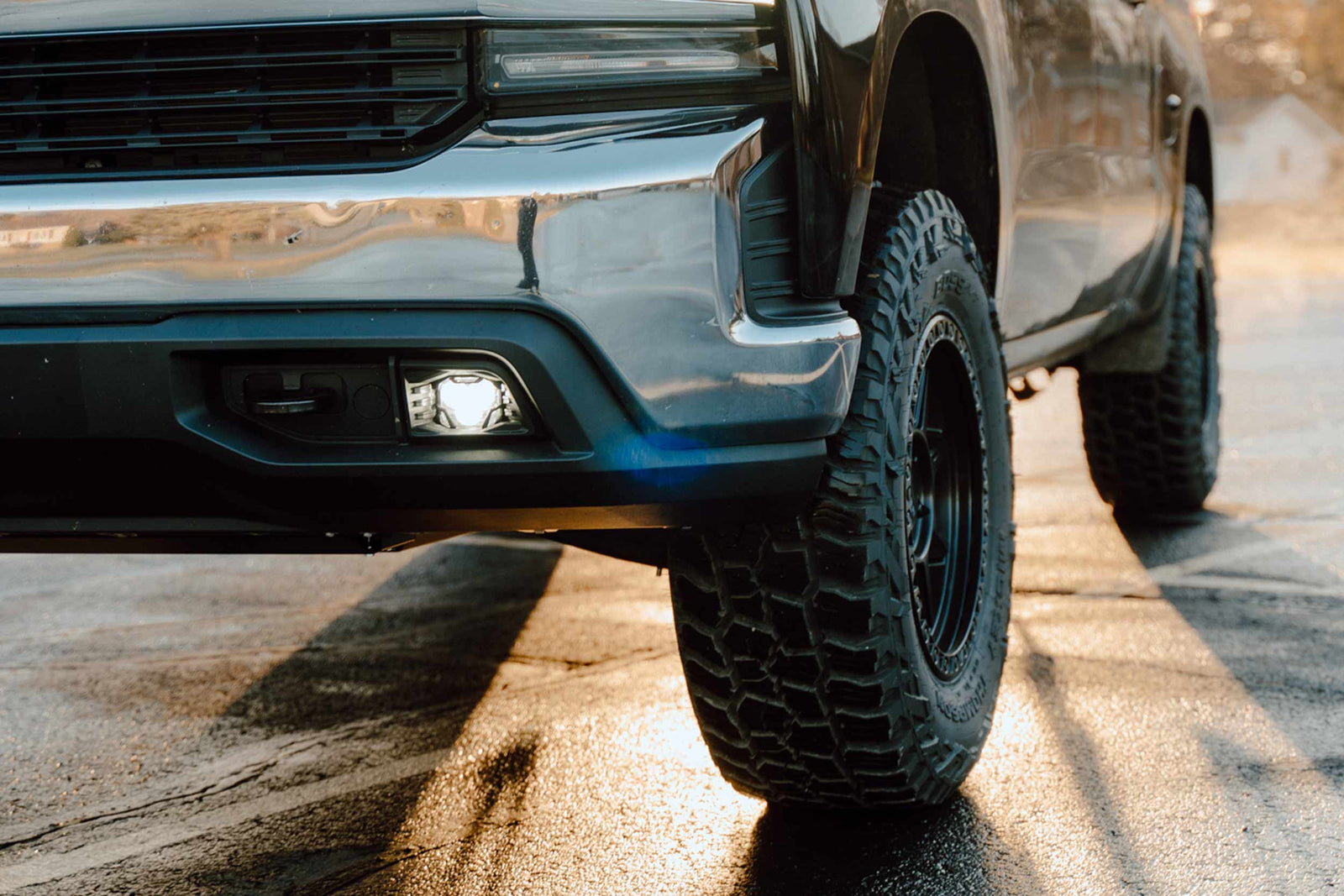 19-21 Silverado 1500 / 20-23 Silverado HD 4Banger Fog Light Kit: HXB Yellow