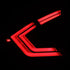 16-21 Honda Civic Hatchback NOVA-Series Prismatic LED Tail Lights Black Smoke | AlphaRex
