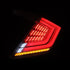 16-21 Honda Civic Hatchback NOVA-Series Prismatic LED Tail Lights Clear | AlphaRex