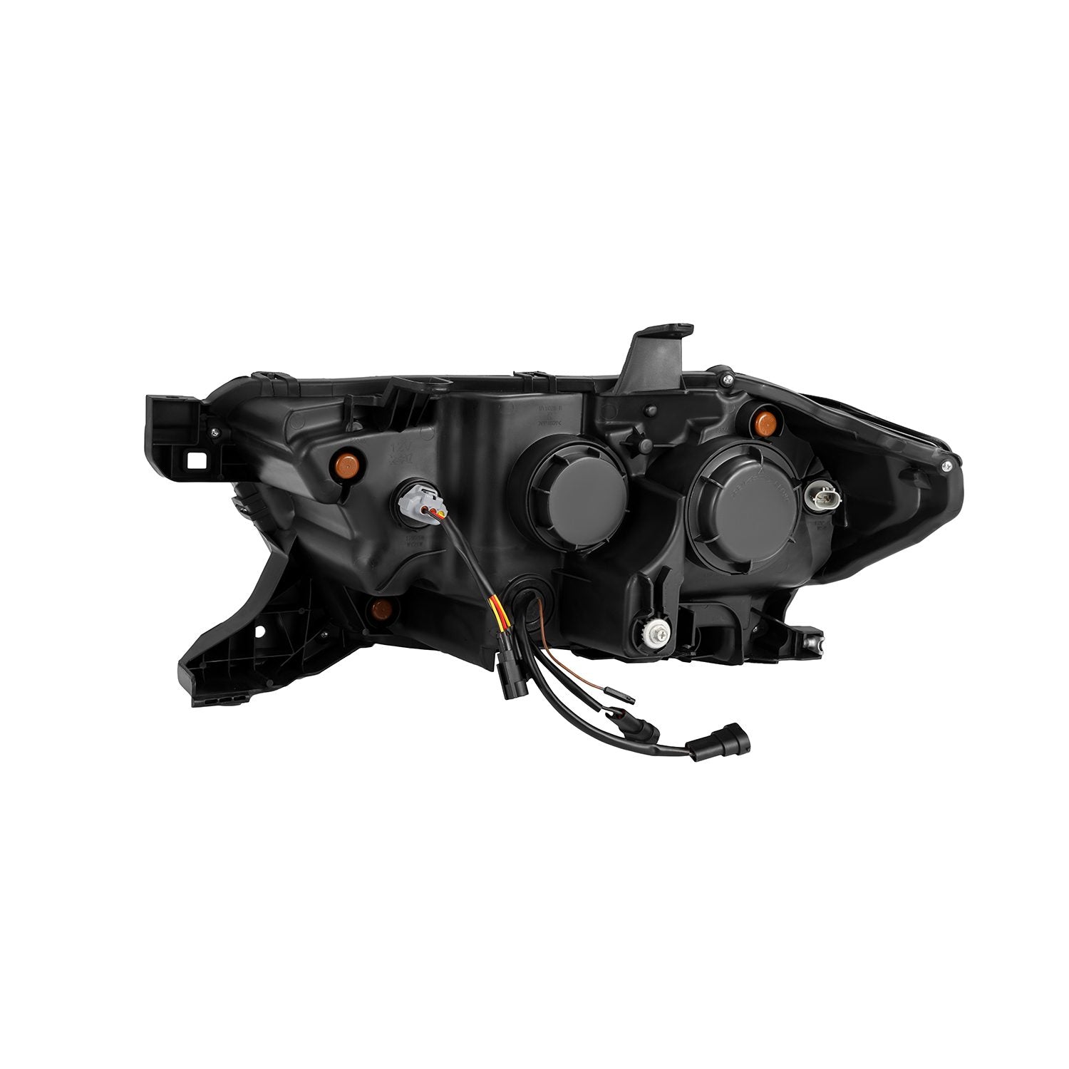 16-23 Toyota Tacoma MK II PRO-Series Halogen Projector Headlights Alpha-Black | AlphaRex