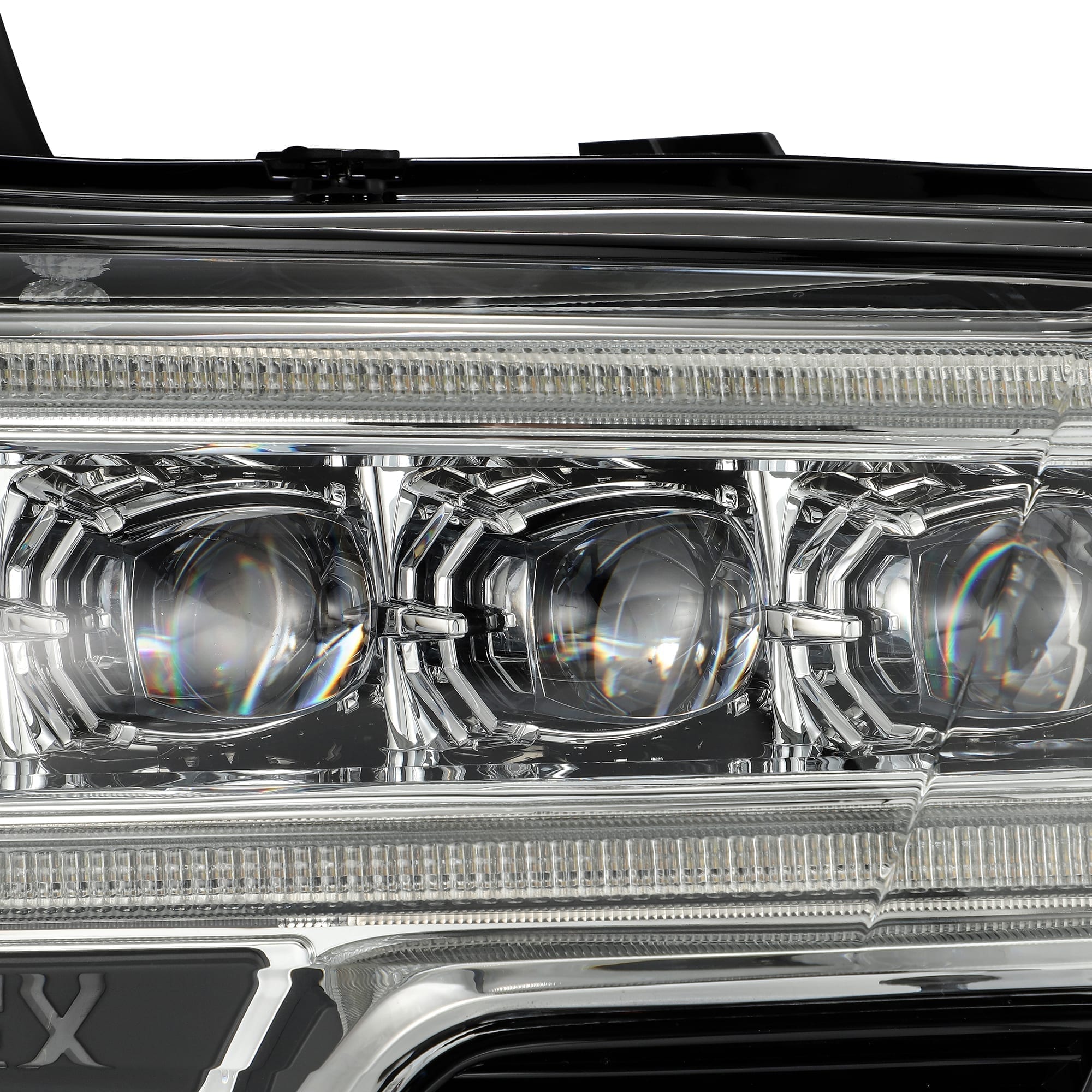 16-23 Toyota Tacoma NOVA-Series LED Projector Headlights Chrome | AlphaRex