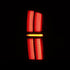 16-23 Toyota Tacoma NOVA-Series Prismatic LED Tail Lights Black | AlphaRex