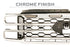 XBG LED Grille: 23-27 Super Duty (Chrome / Each)