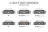 XBG LED Grille: 23-27 Super Duty (Black / Each)