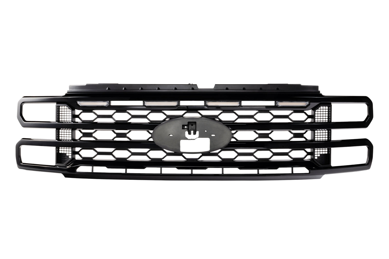 XBG LED Grille: 23-27 Super Duty (Black / Each)