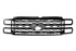 XBG LED Grille: 23-27 Super Duty (Black / Each)