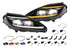 XB Evo Headlights: 05-13 Corvette C6 (Set)