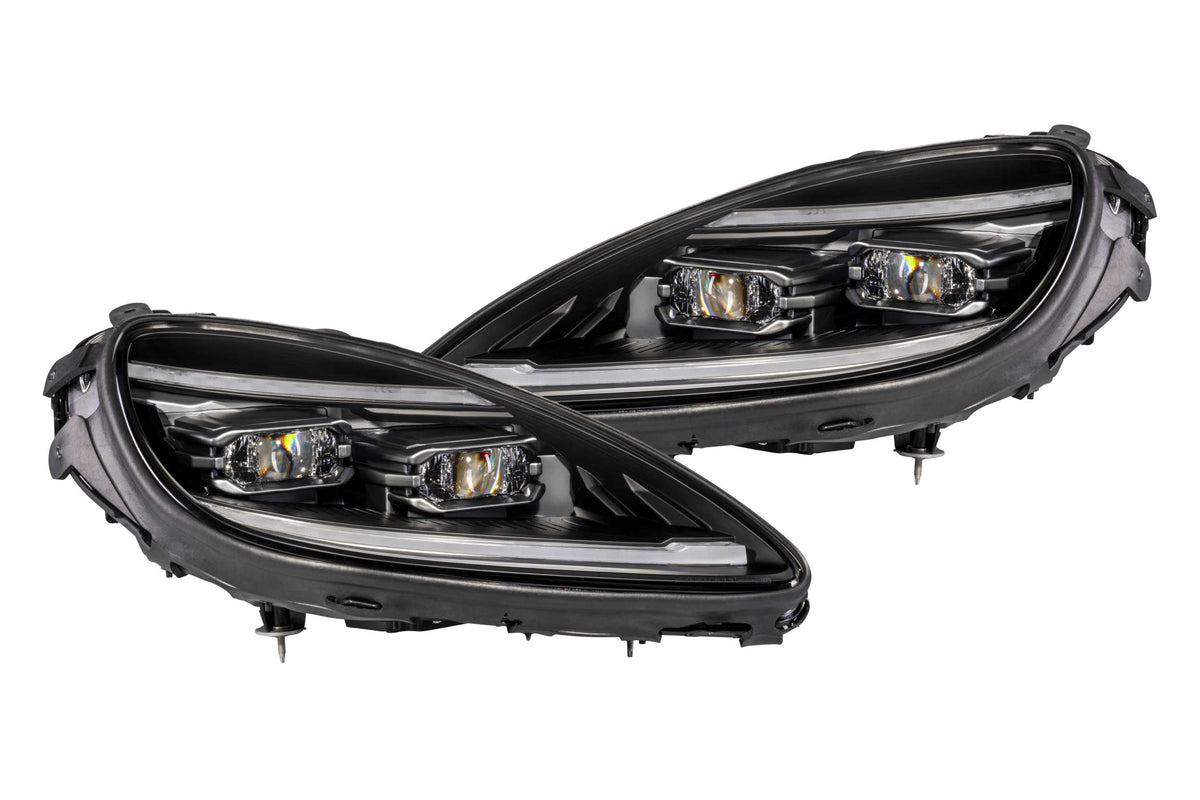 XB Evo Headlights: 05-13 Corvette C6 (Set)