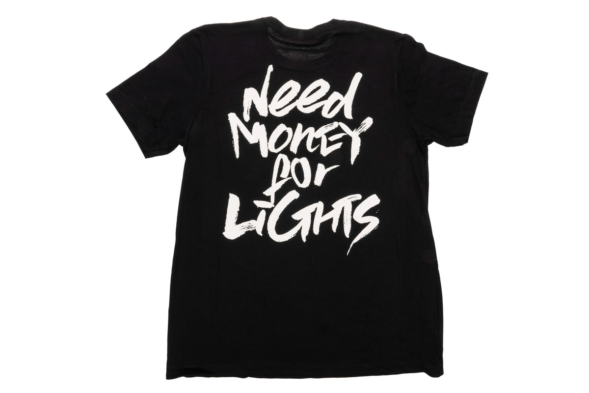 Shirt: Morimoto Black/White (Need Money / L)