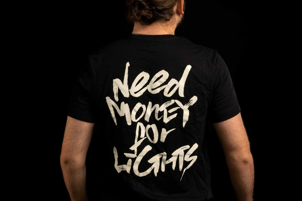Shirt: Morimoto Black/White (Need Money / L)