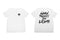 Shirt: Morimoto White/Black (Need Money / XL)