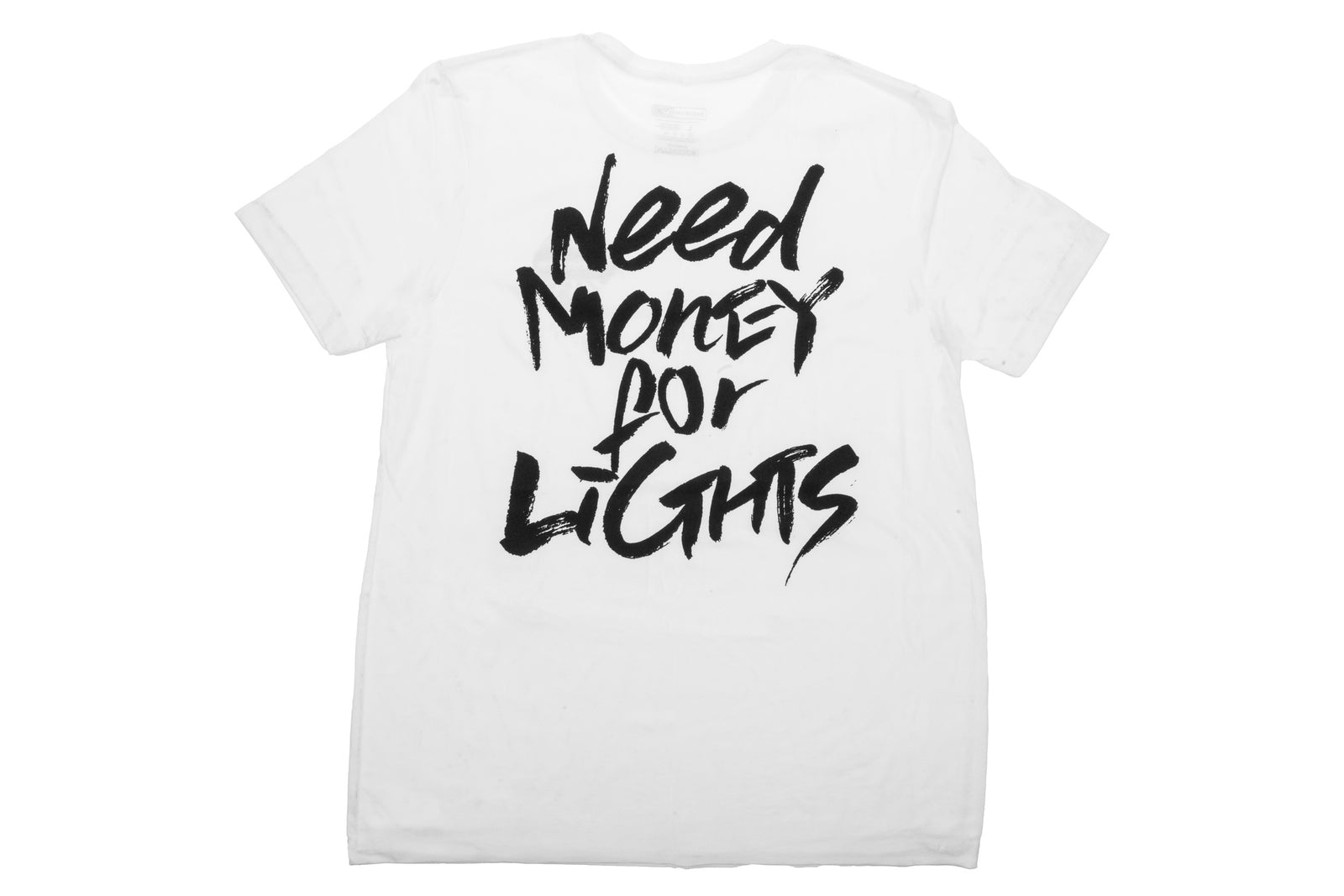 Shirt: Morimoto White/Black (Need Money / XXL)