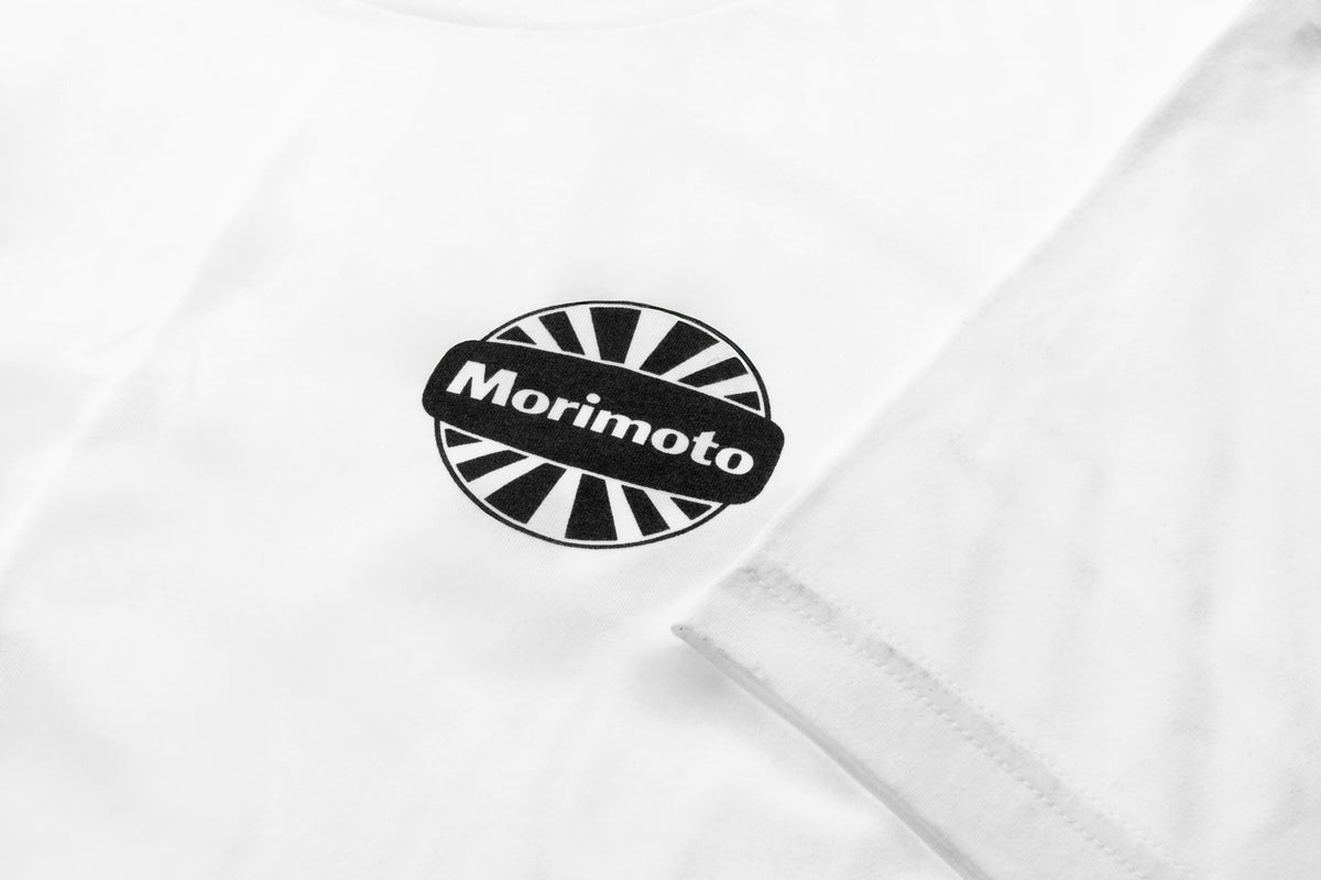 Shirt: Morimoto White/Black (Need Money / XL)