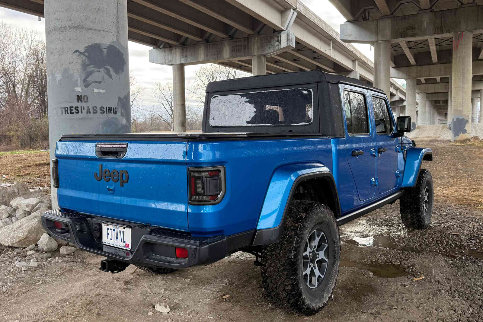 XB LED Tail Lights: 2020+ Gladiator JT (Smoked Lens / Set)