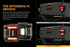 XB LED Tail Lights: 2020+ Gladiator JT (Smoked Lens / Set)