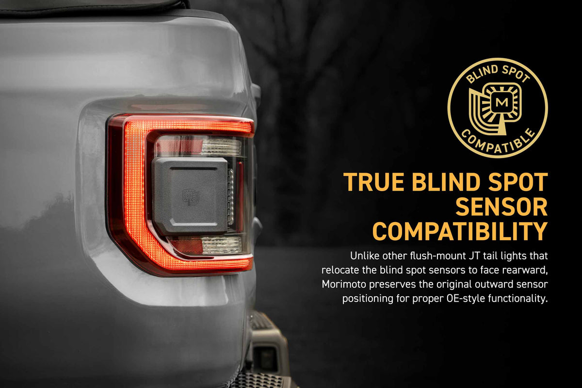 XB LED Tail Lights: 2020+ Gladiator JT (Smoked Lens / Set)