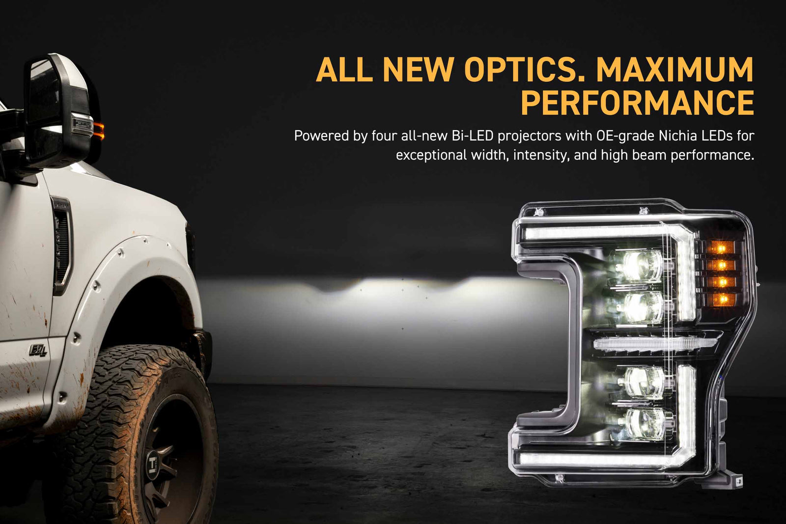 XB Evo Headlights: 17-19 Super Duty (Set)