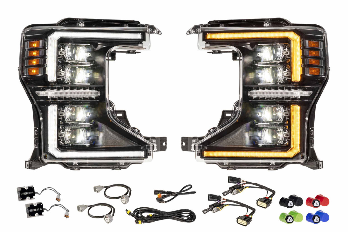 XB Evo Headlights: 20-22 Super Duty (Set)