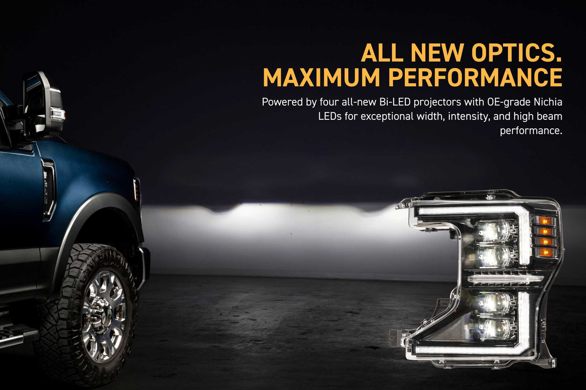 XB Evo Headlights: 20-22 Super Duty (Set)