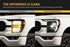 XB Evo Hybrid Headlights: 21-23 Ford F-150 / Raptor (Set)