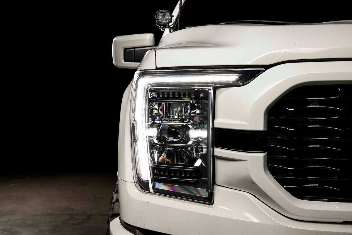 XB Evo Headlights: 21-23 Ford F-150 / Raptor (Set)