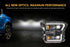XB Evo Hybrid Headlights: 15-17 Ford F-150 / 17-20 Raptor (Set)
