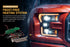 XB Evo Headlights: 15-17 Ford F-150 / 17-20 Raptor (Set)