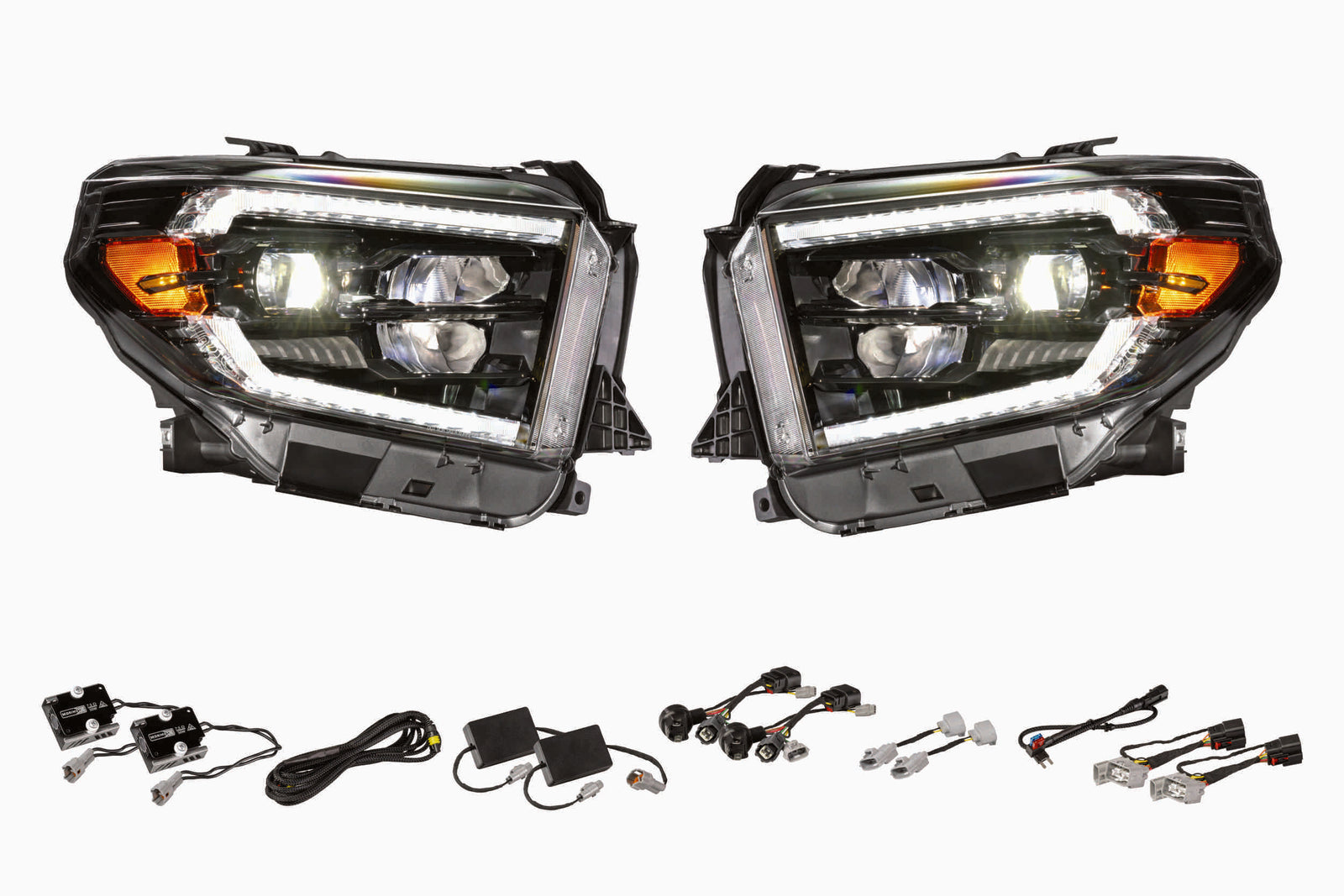 XB Evo Hybrid Headlights: 14-21 Toyota Tundra (Set)