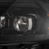 18-23 Ford Mustang NOVA-Series LED Projector Headlights Alpha-Black | AlphaRex